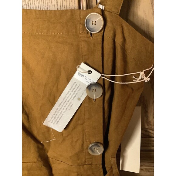 Happy X Nature Kate Hudson Sleeveless Romper Size XXS Brown NWT - Picture 4 of 8